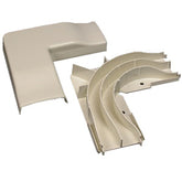 Legrand - Wiremold 2311DFO 2300D Series Radiused Divided Flat Elbow